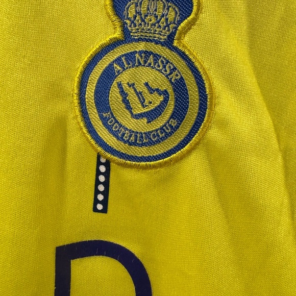 GS Ronaldo #7 Al Nassar Home Soccer Football Jersey - Picture 3 of 7